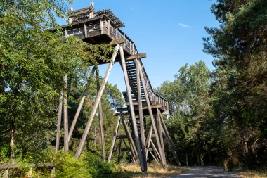 Petit Belvedère du Site du Bourghail de Merignac.